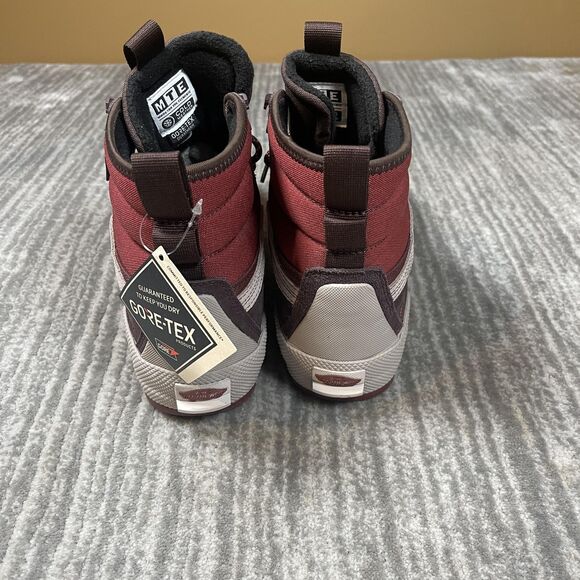 Vans MTE GORE-TEX Shoes Mens Size 8.5 Burgundy Brown Gray High Top Waterproof main image 3